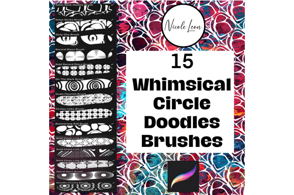 19 Procreate Whimsical Circles Brushes: A Creative Toolkit