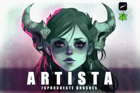 76 Artista Procreate Painting Brushes: A Creative Toolkit