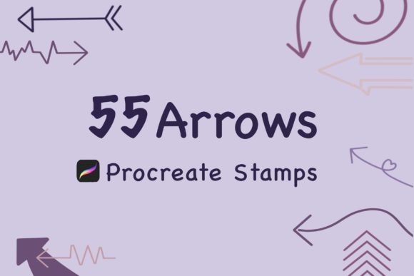 Arrows Procreate Brush Stamp: Streamline Your Digital Workflow