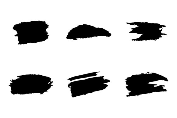 Different Art Brushes: Messy, Inky & Textured Adobe Illustrator Brushes