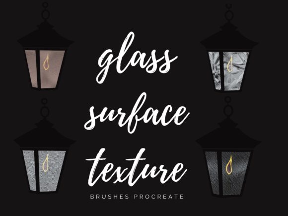 Glass Surface Texture Brushes Procreate: 48 Tools for Realistic Art