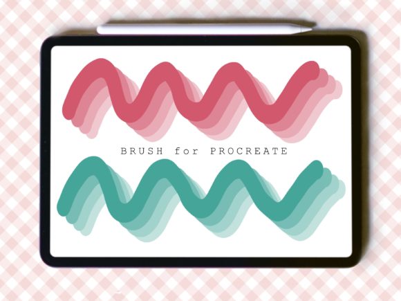 Helen Multi-Shadow Brush | Procreate: A Handmade Creative Asset
