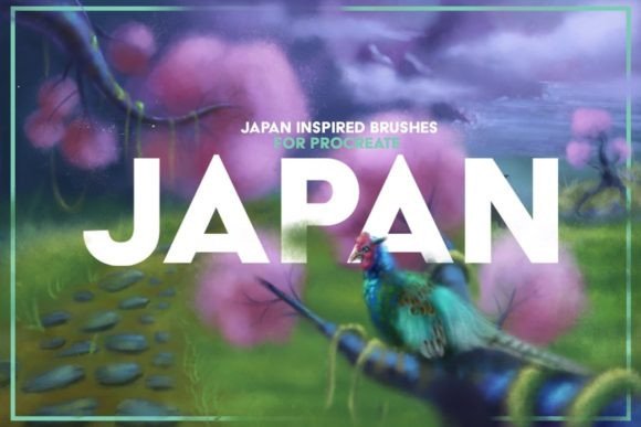 Japan: Procreate Brushes for Authentic Artistic Style