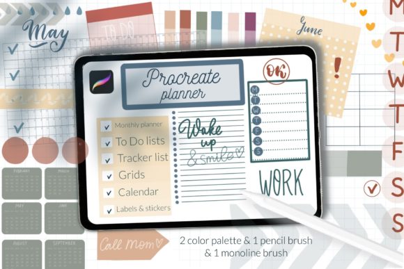 Master Your Day: The Procreate Planner Brushes Basic Kit