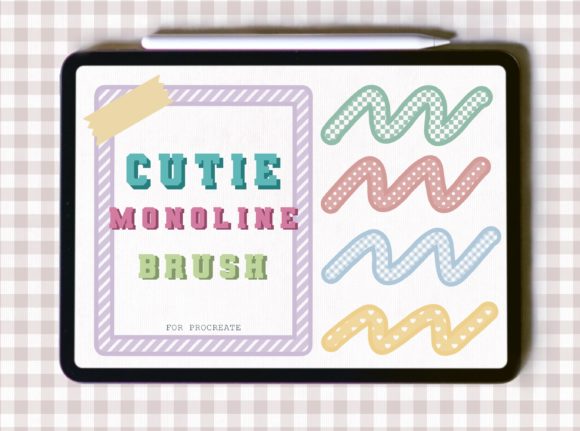 Outline Brush for Procreate: Perfecting Your Monoline Style
