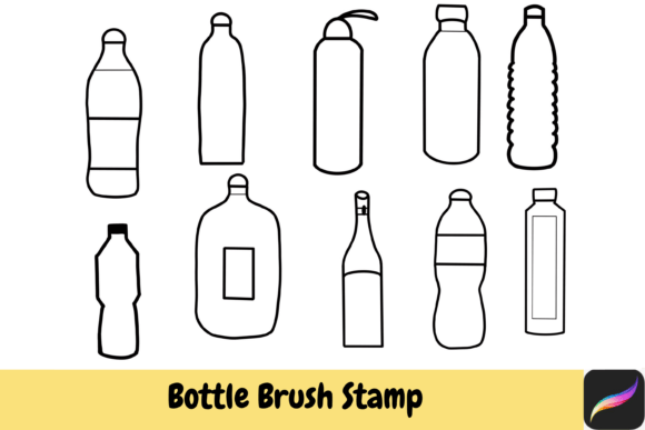Transform Your Digital Crafting with Bottle Brush Stamps for Procreate