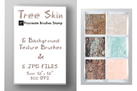 Tree Skin Procreate Brushes: Organic Textures for Digital Art