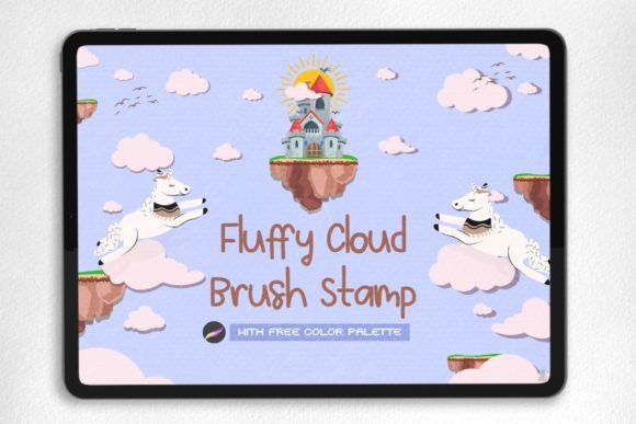 Unleash Creativity with Cloud Procreate Stamp Brushes