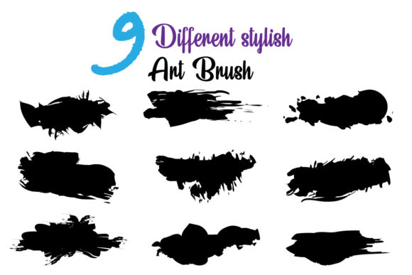 Unleash Raw Texture with Messy Paint Art Brushes